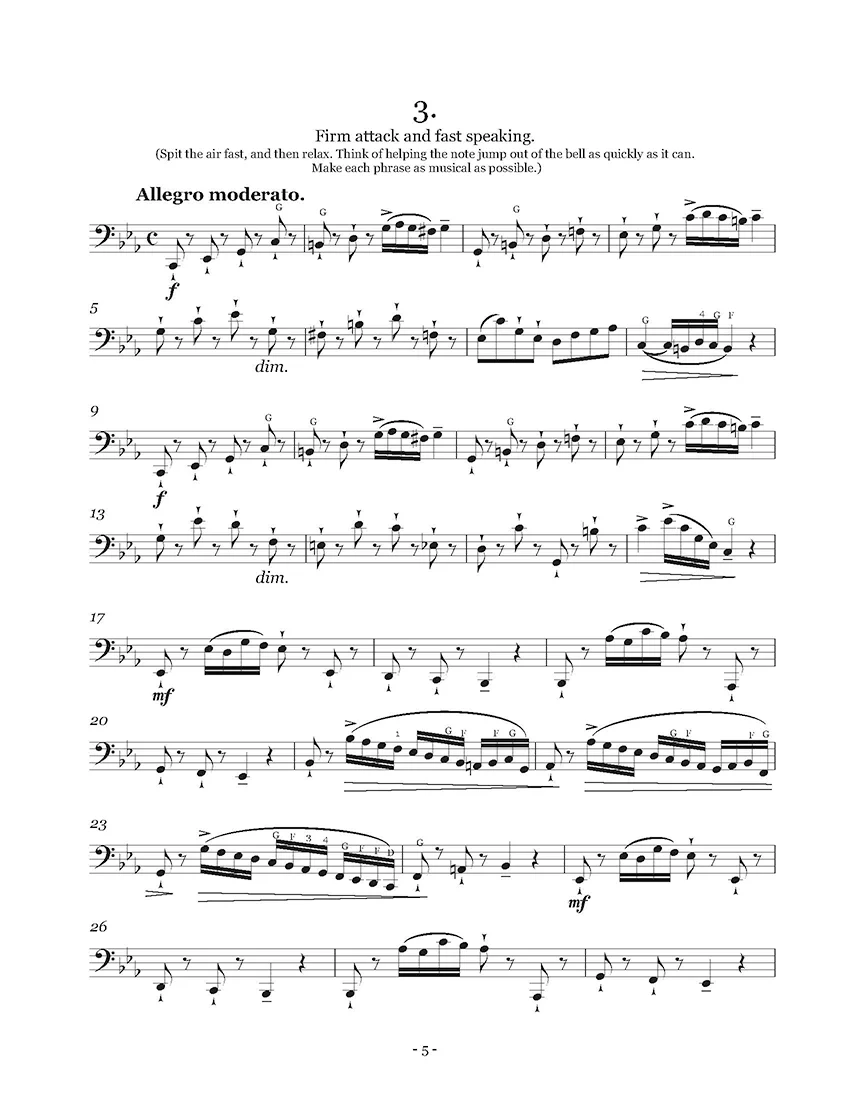 He - Special Studies for Bass Trombone - Image 3