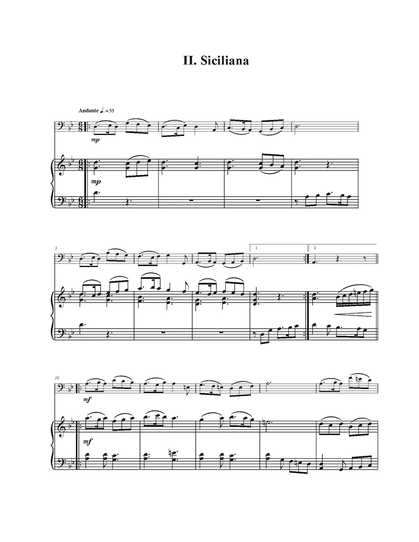 Nogueroles, Eduardo - Sonata for Euphonium and Piano - Image 3