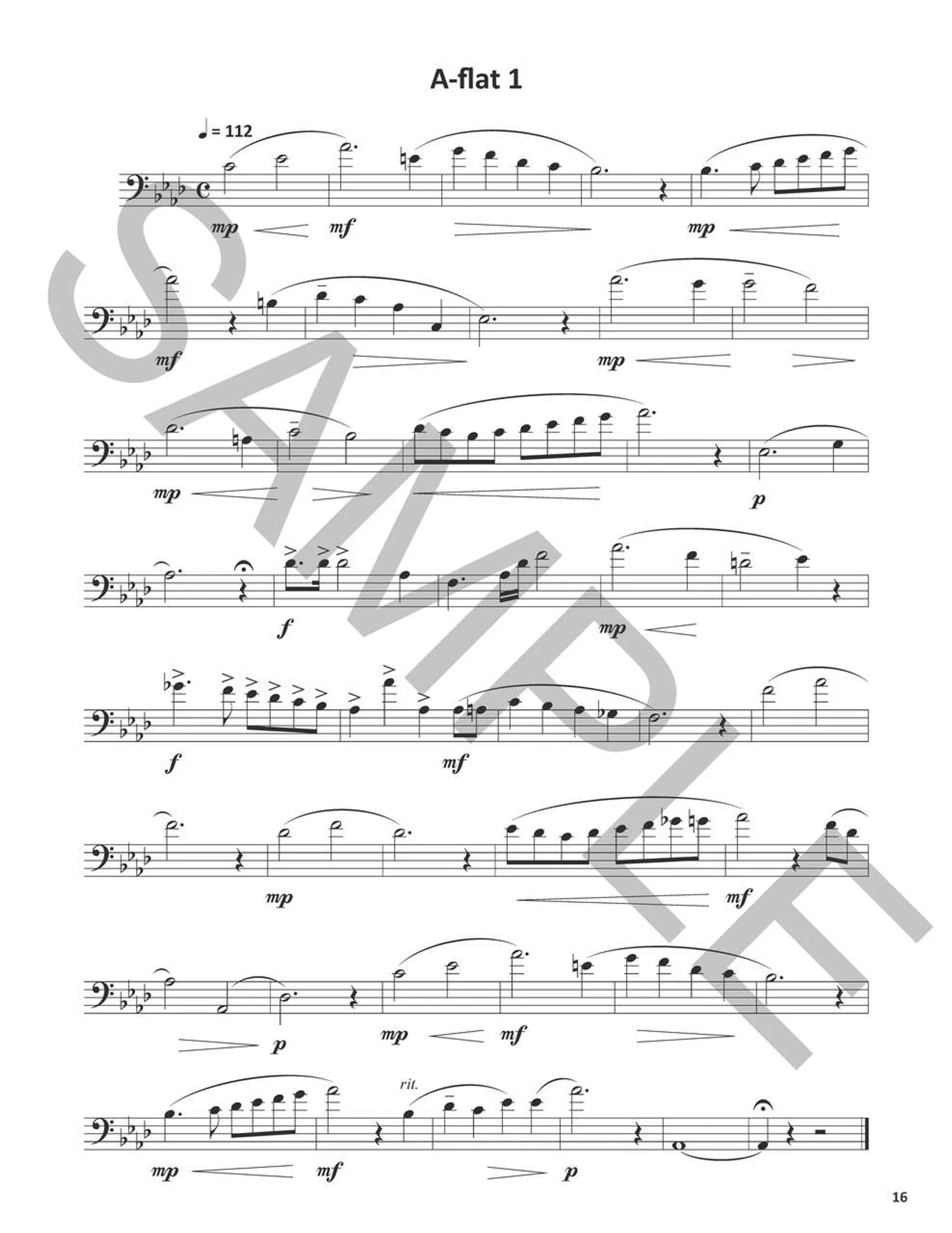 Vining, David -  Range songs for Euphonium - Image 3
